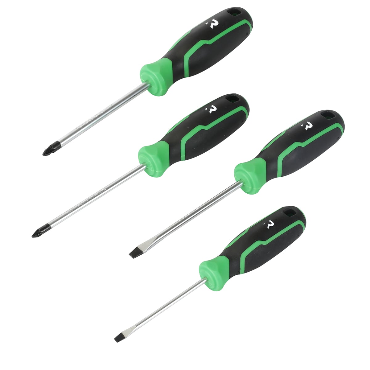 Rikä 4-Piece Magnetic Screwdriver Set | SL and PZ Chrome Vanadium
